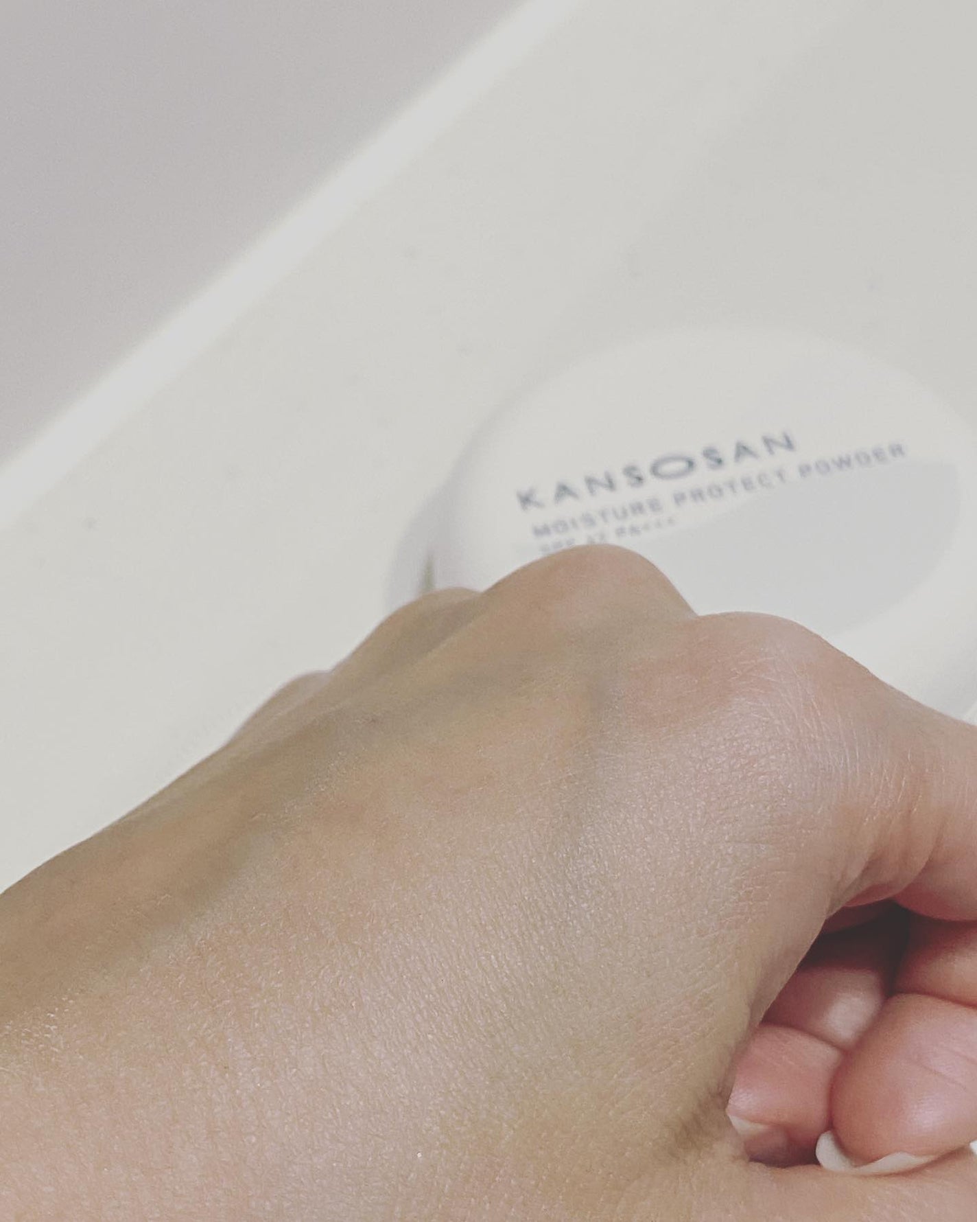 乾燥さん 保湿力プロテクトパウダー/乾燥さん/プレストパウダーを使ったクチコミ(2枚目)