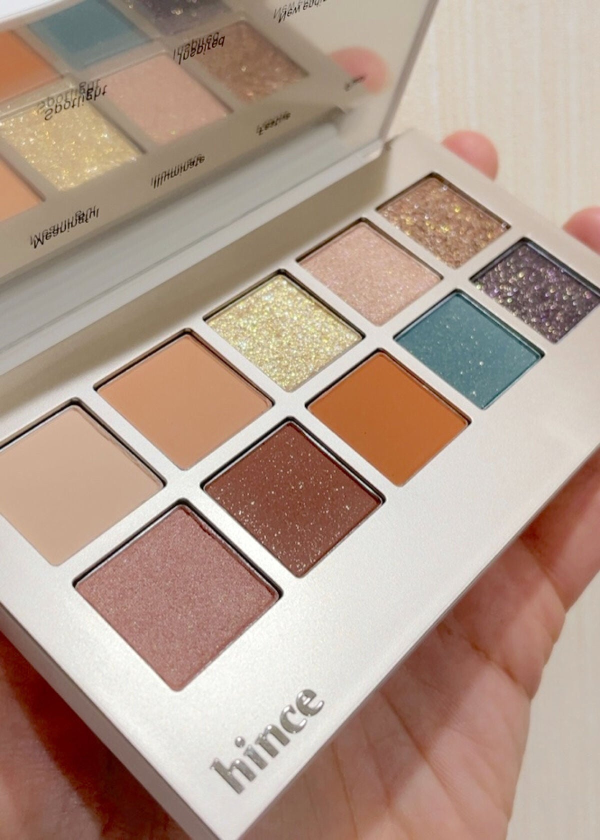 ニューデップスアイシャドウパレット/hince/アイシャドウパレットを使ったクチコミ(2枚目)