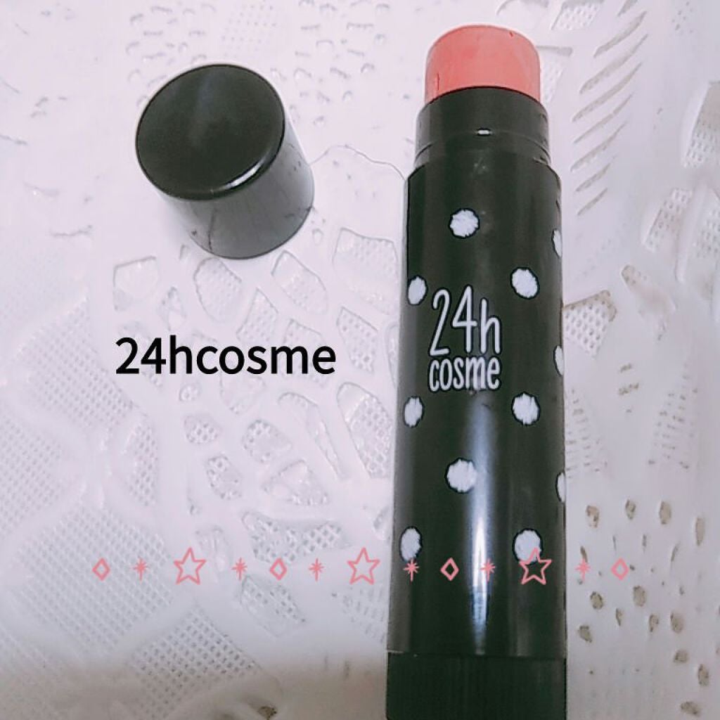 24 ミネラルアクアルージュ/24h cosme/口紅を使ったクチコミ(1枚目)