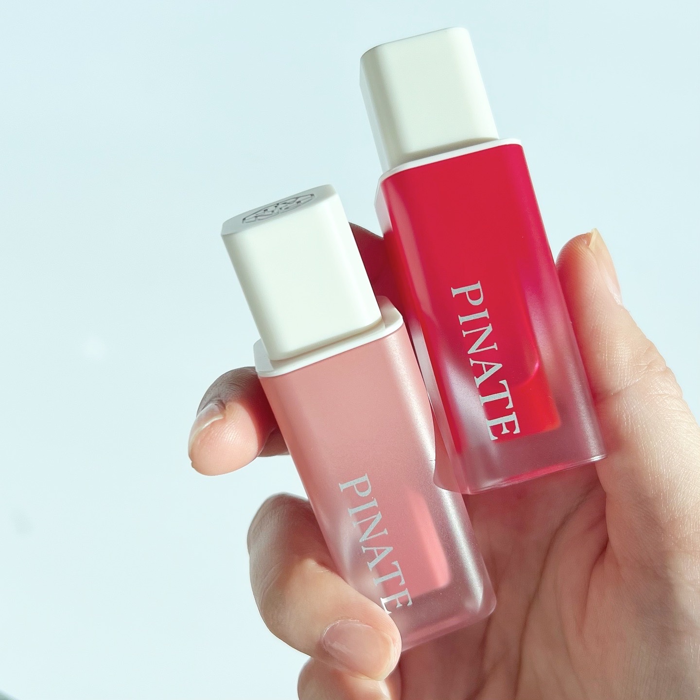 ナチュラルブルームリップオイルセラム 3色セット/PINATE/リップグロスを使ったクチコミ（2枚目）