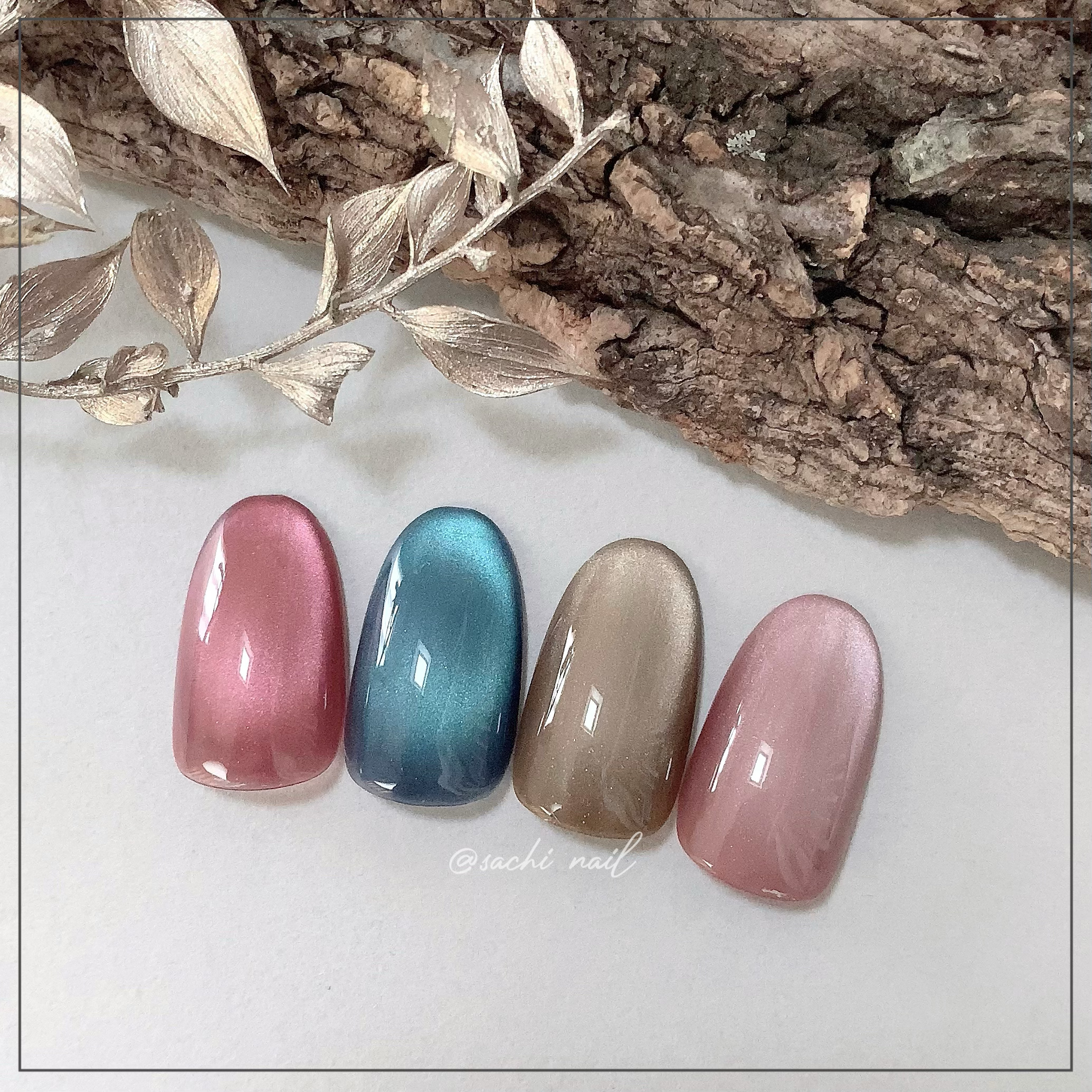 GELiSM (ジェリズム) M11 queen’s wine/D-UP/ジェルネイルを使ったクチコミ（3枚目）