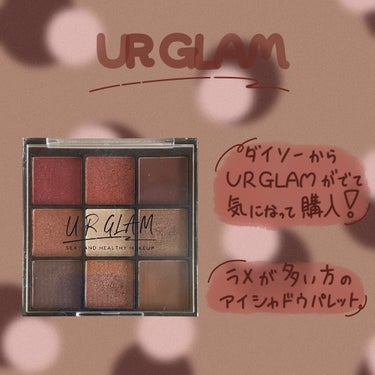 UR GLAM　BLOOMING EYE COLOR PALETTE 02/U R GLAM/アイシャドウパレットの画像