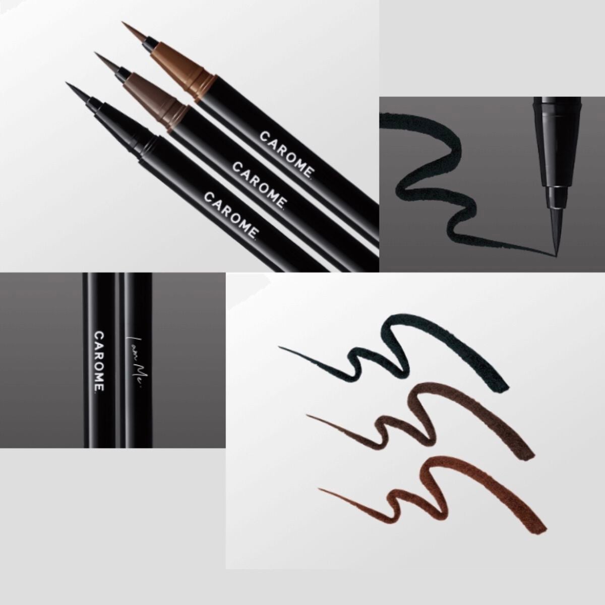 リキッドアイライナー/CAROME./リキッドアイライナーを使ったクチコミ(1枚目)