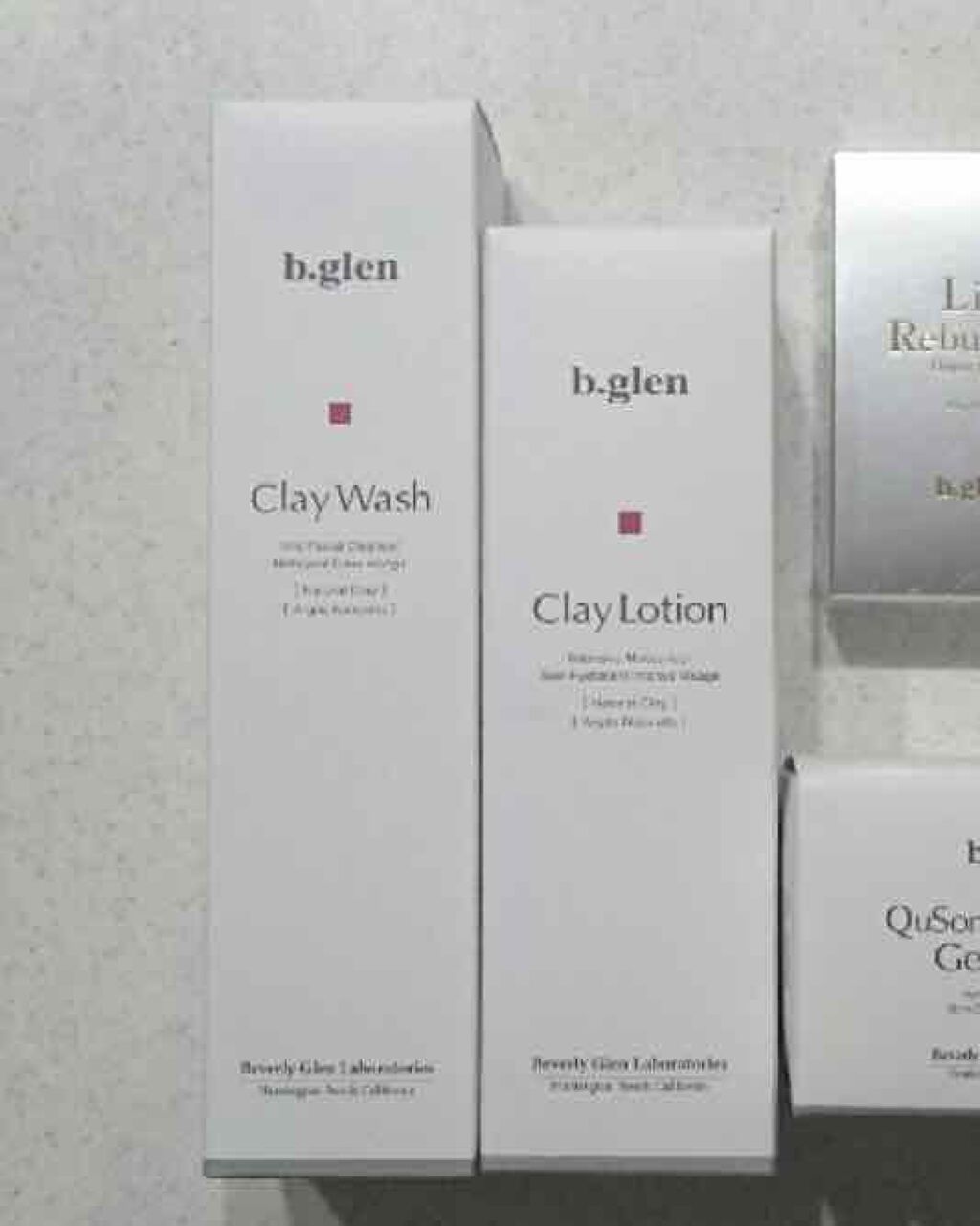 クレイウォッシュ/b.glen/洗顔フォームを使ったクチコミ（1枚目）