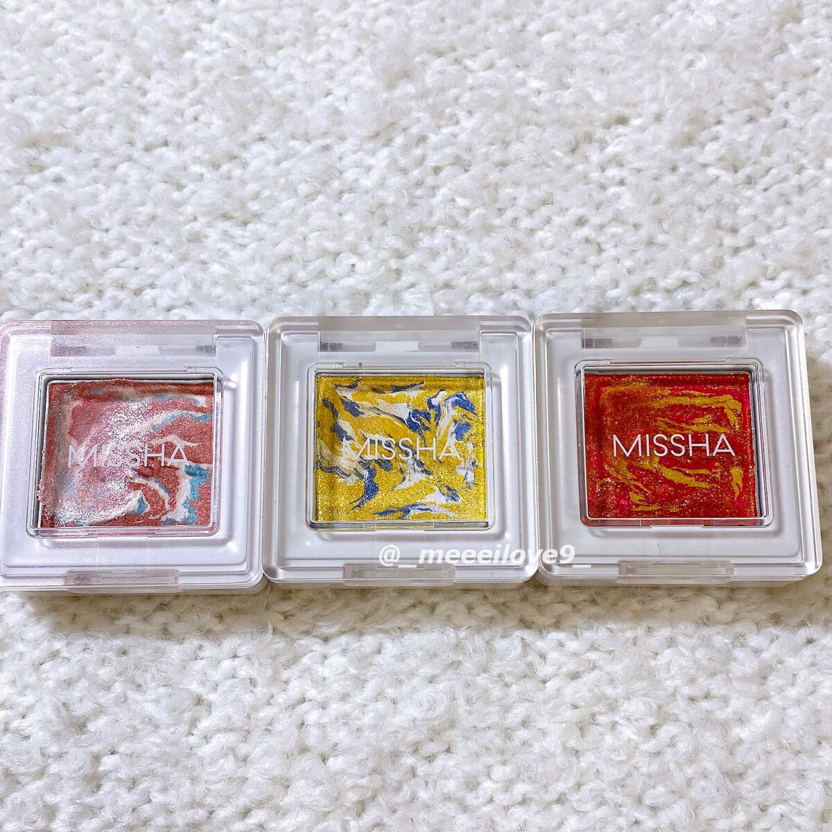 グリッタープリズム シャドウ マーブル/MISSHA/単色アイシャドウを使ったクチコミ(1枚目)
