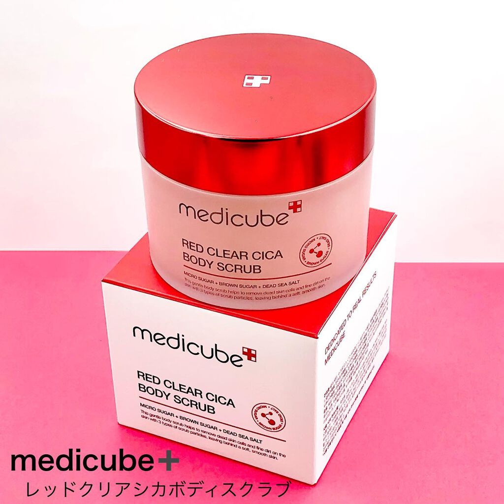 レッドシカボディスクラブ/MEDICUBE/ボディスクラブを使ったクチコミ(2枚目)