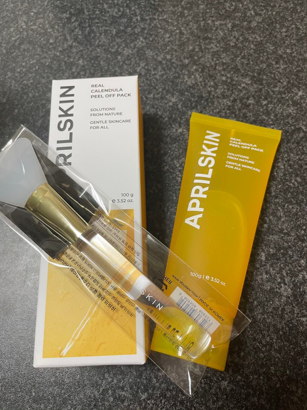 リアルカレンデュラピールオフパック/APRILSKIN/ピーリングを使ったクチコミ(1枚目)