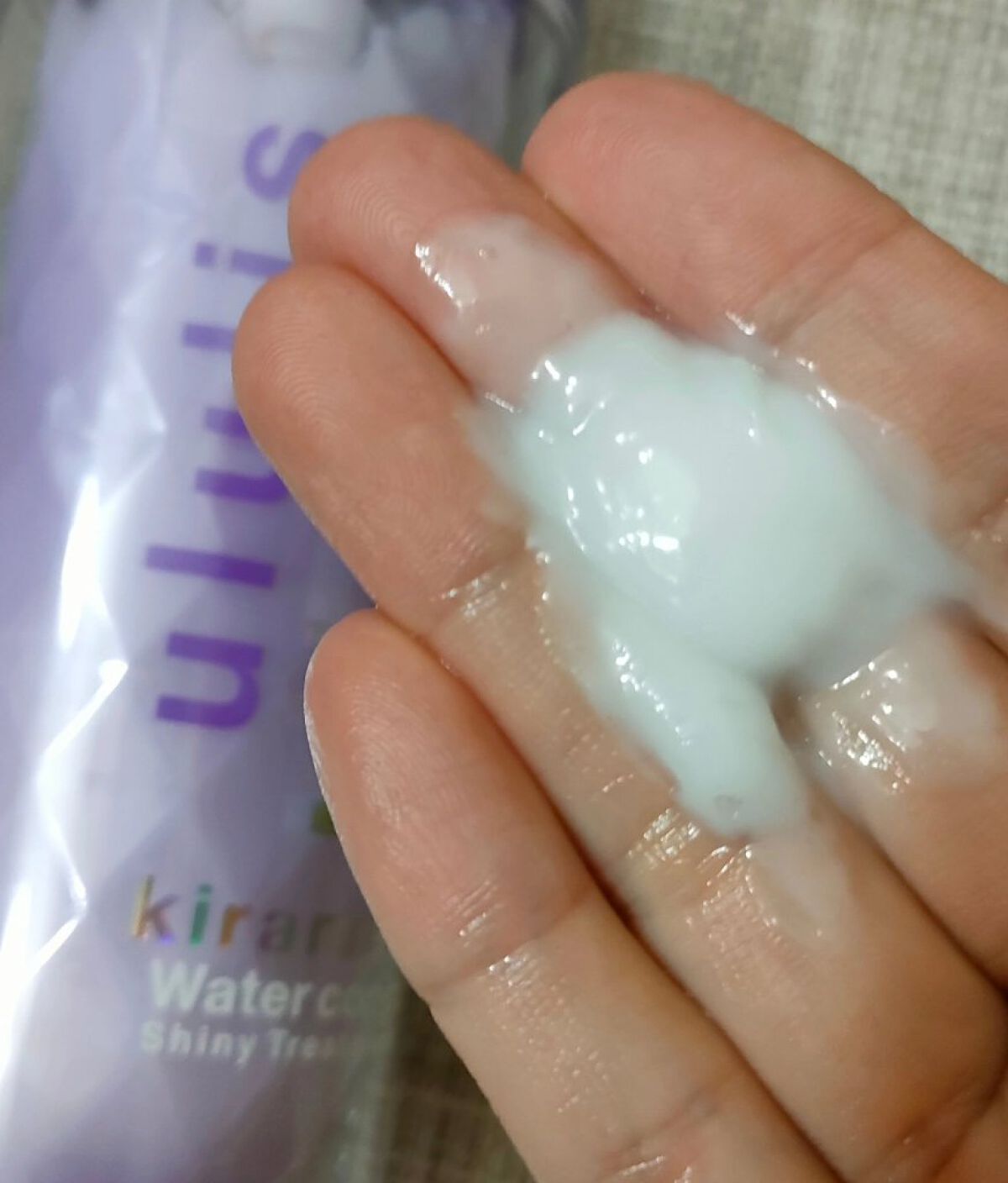 キラメキ ウォーターコンク シャイニー シャンプー/ヘアトリートメント/ululis/市販シャンプーを使ったクチコミ（3枚目）