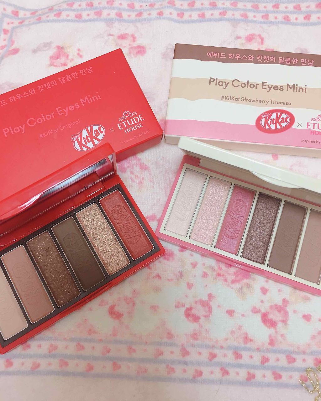 プレイカラーアイズ ミニ #キットカットオリジナル/ETUDE/アイシャドウパレットを使ったクチコミ（2枚目）