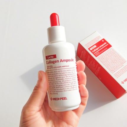 レッドラクトコラーゲンアンプル/MEDIPEEL/美容液を使ったクチコミ(4枚目)