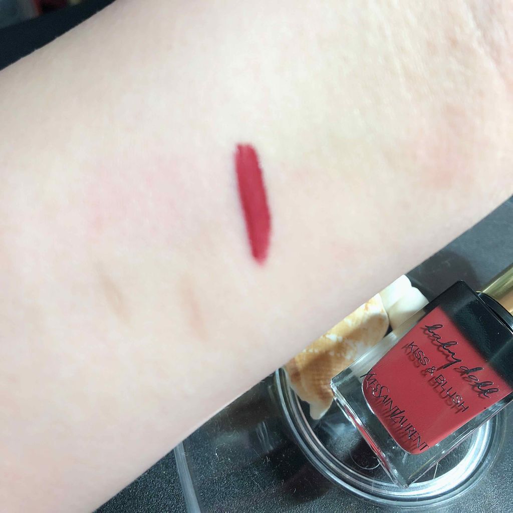 ベビードール キッス&ブラッシュ/YVES SAINT LAURENT BEAUTE/ジェル・クリームチークを使ったクチコミ(3枚目)