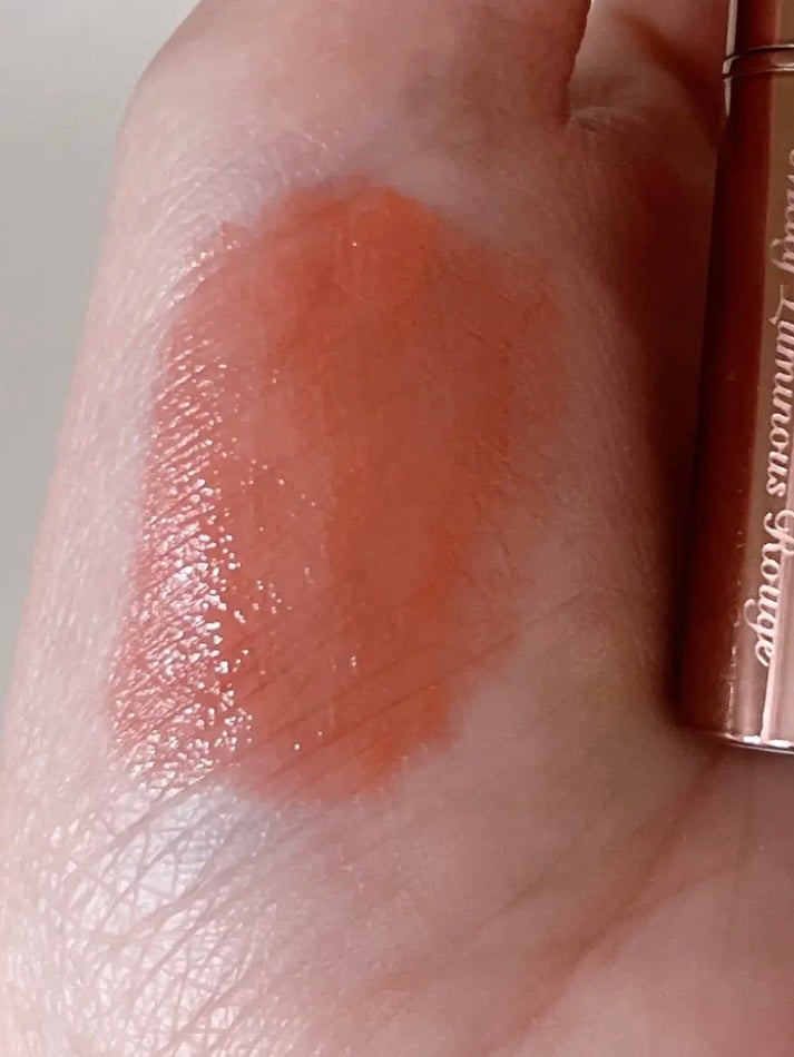 メルティールミナスルージュ(ティントタイプ)/キャンメイク/リップティントを使ったクチコミ(4枚目)