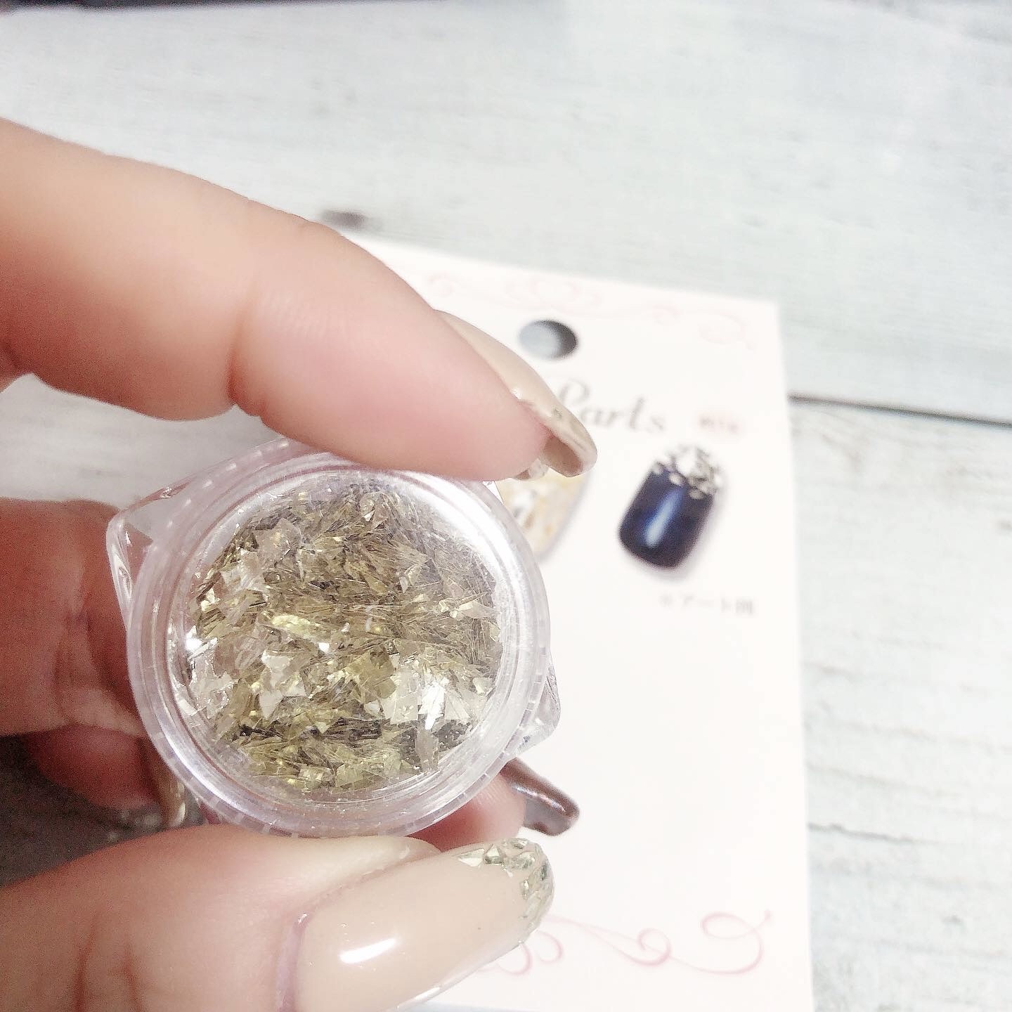 ネイルパーツ/セリア/ネイルチップ・パーツを使ったクチコミ（2枚目）