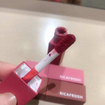 ジューシーリブティント/RICAFROSH/リップティントを使ったクチコミ(3枚目)
