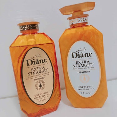 ☺︎Diane☺︎
エクストラ ストレート

前回まで使ってたシャンプーも髪にとってはよかったんですが、背中にニキビが出来てしまったため変更！！

次は何にしようか迷ってたら美容系の学校に通ってた子にく