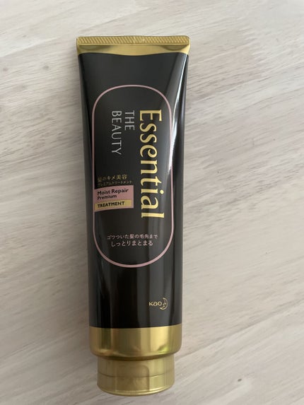 THE BEAUTY 髪のキメ美容プレミアムトリートメント<モイストリペアプレミアム>/エッセンシャル/洗い流すヘアトリートメントを使ったクチコミ(1枚目)