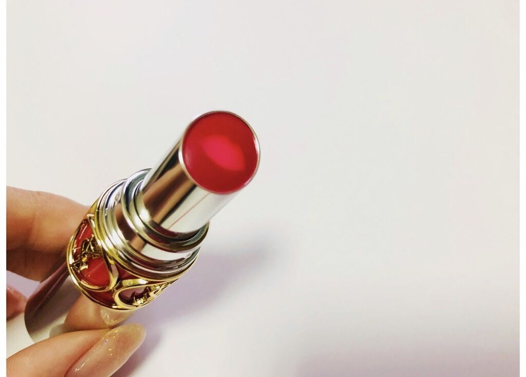 ヴォリュプテ ティントインバーム No.12 トライミーベリー/YVES SAINT LAURENT BEAUTE/口紅を使ったクチコミ（1枚目）