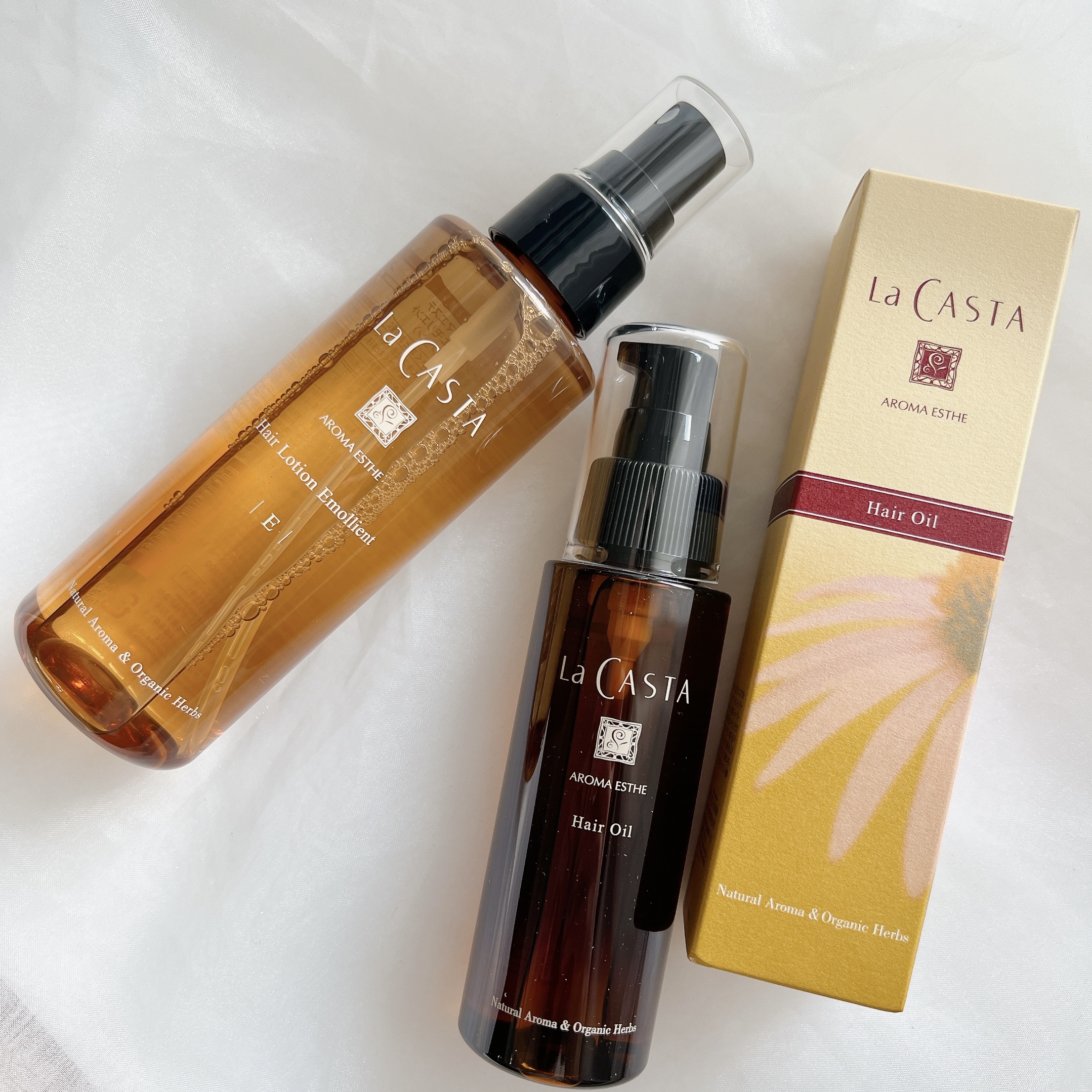 アロマエステ エモリエント ヘアオイル/ラ・カスタ/ヘアオイルを使ったクチコミ（3枚目）