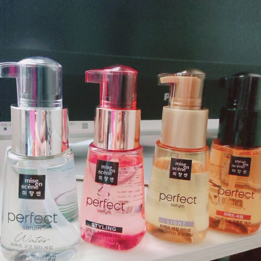 パーフェクト セラム オリジナル/miseenscene/ヘアオイルを使ったクチコミ（2枚目）