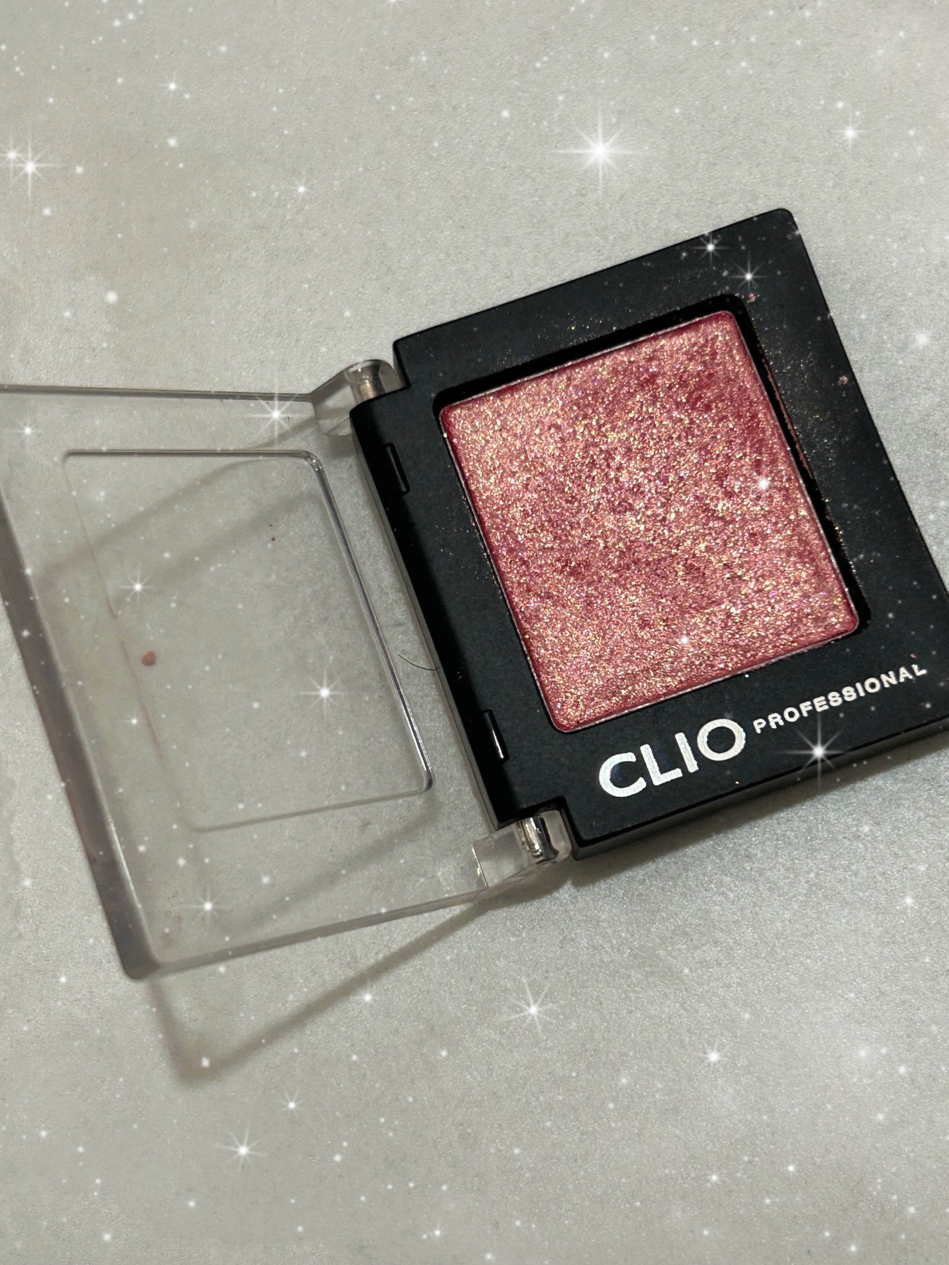 プロ シングル シャドウ G13 PINK LUSTER/CLIO/単色アイシャドウを使ったクチコミ（1枚目）