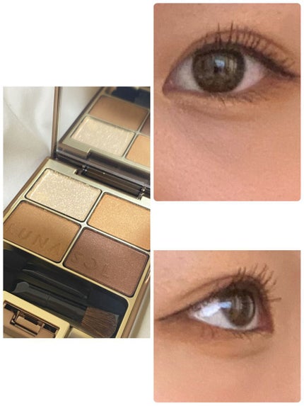 スキンモデリングアイズ/LUNASOL/アイシャドウパレットを使ったクチコミ(1枚目)