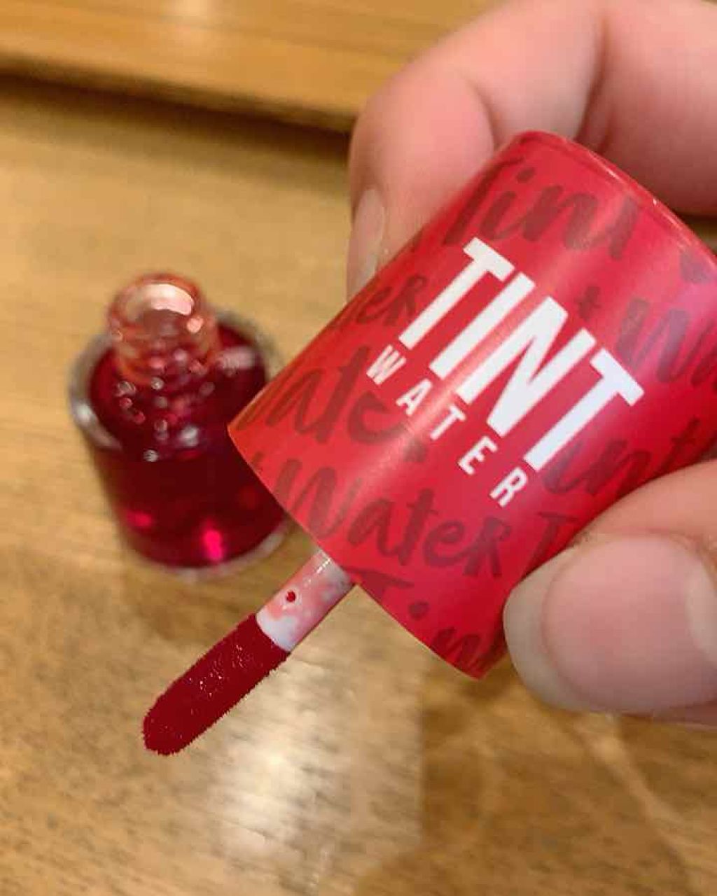 ティントウォーター/PERIPERA/口紅を使ったクチコミ(2枚目)