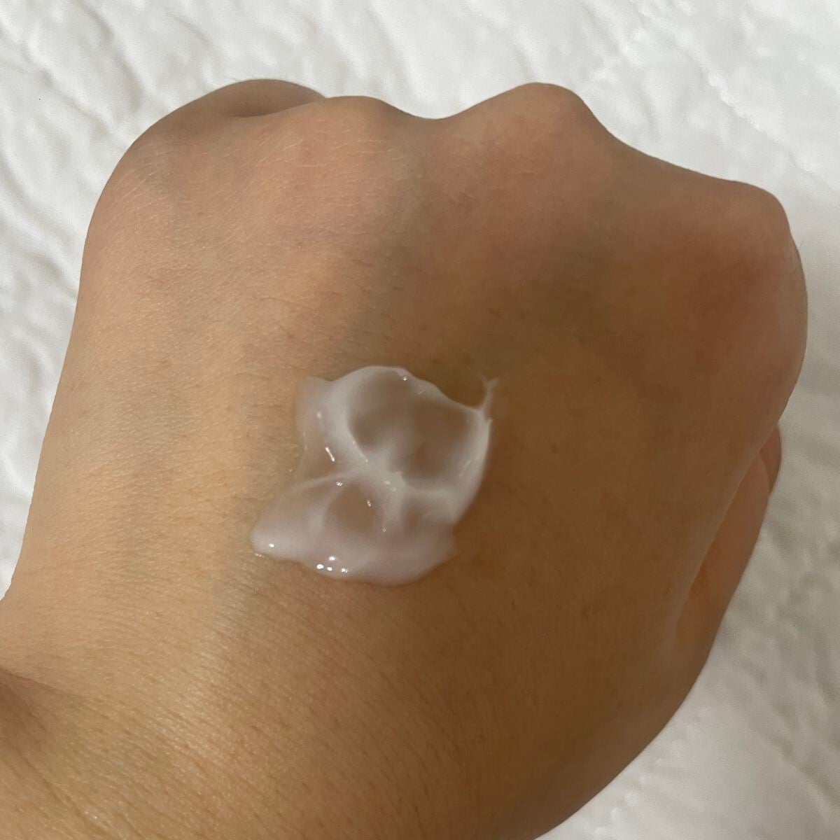 ピュアアルテミシア カーミングウォータークリーム/HANYUL(ハンユル)/フェイスクリームを使ったクチコミ(2枚目)