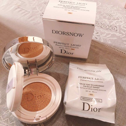 ディオール  スノー パーフェクト ライト クッション SPF 50-PA+++/Dior/クッションファンデーションを使ったクチコミ(1枚目)