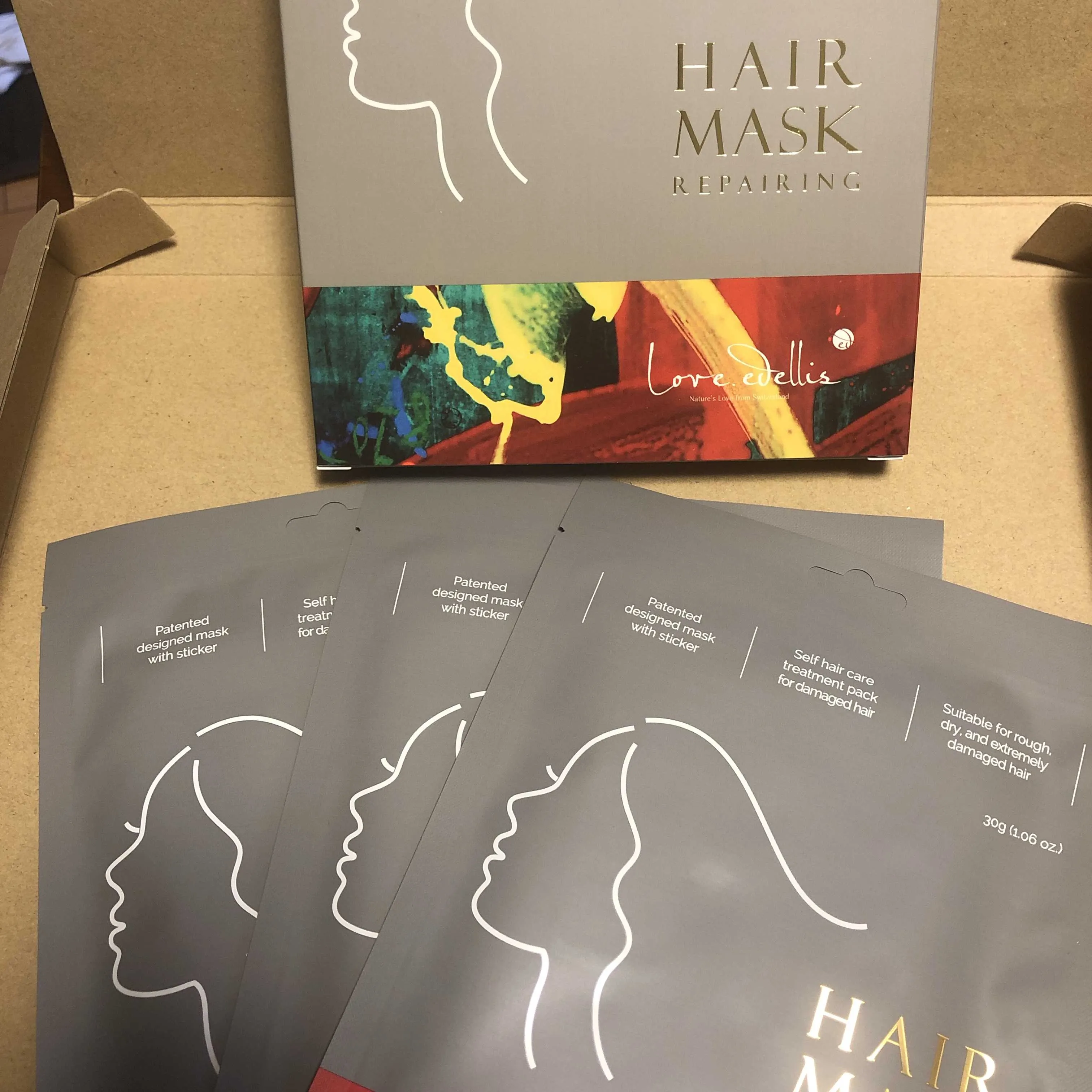 ヘアパック/ラブエデリス/ヘアマスク・ヘアパックを使ったクチコミ（1枚目）