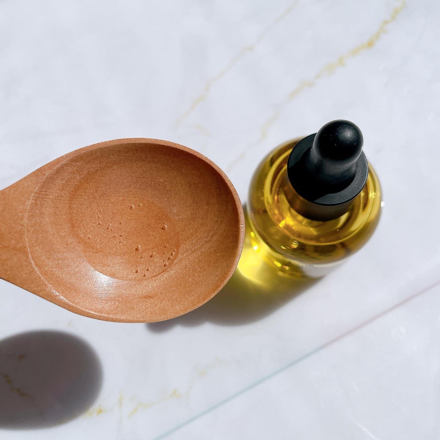 パフュームヘアオイル オスマンサス/La'dor/ヘアオイルを使ったクチコミ(3枚目)