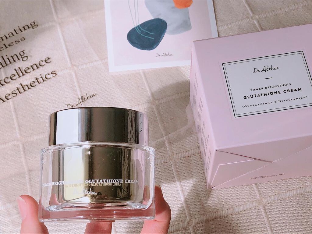パワーブライトニング グルタチオンクリーム/Dr.Althea/フェイスクリームを使ったクチコミ(1枚目)