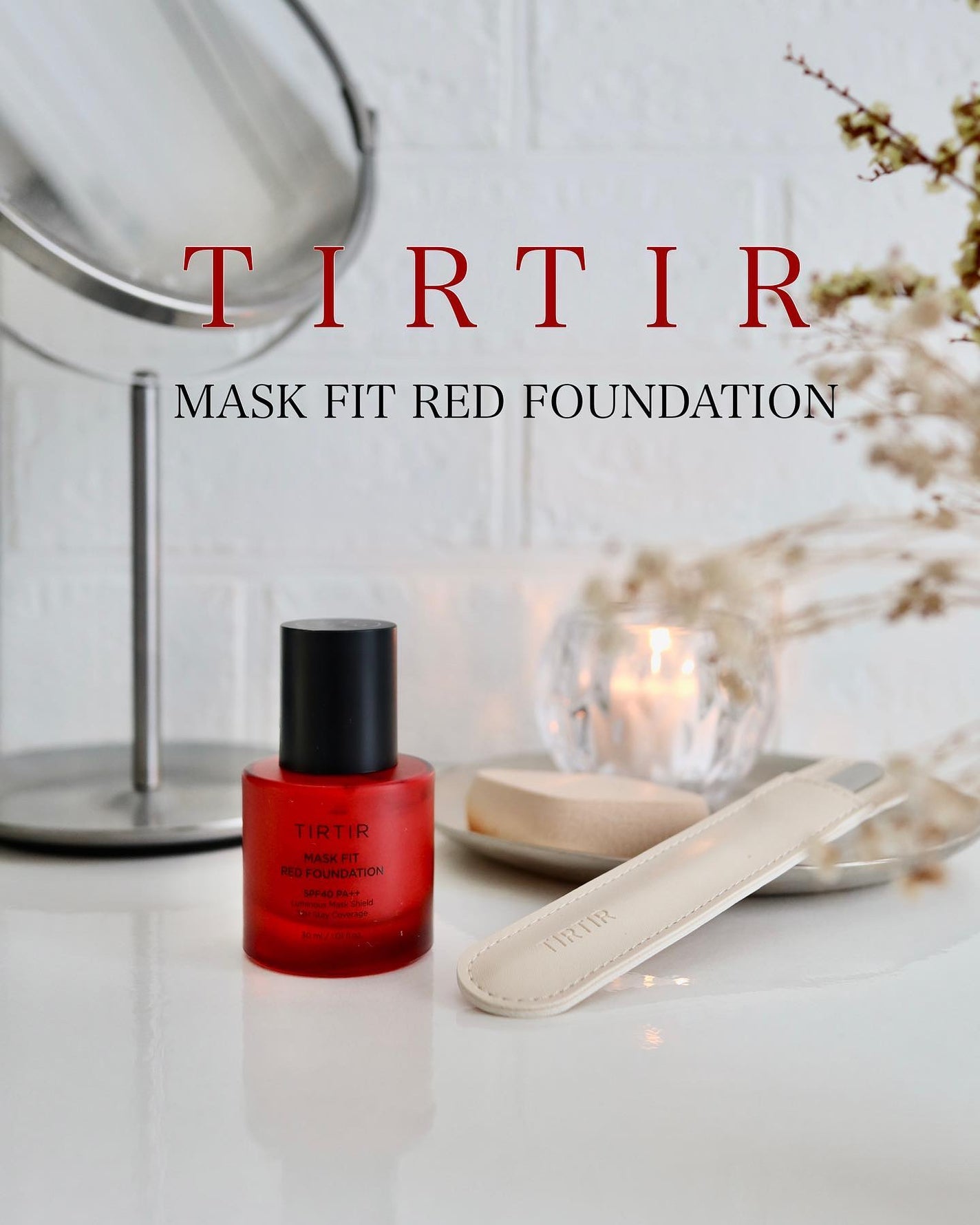 マスクフィットレッドファンデーション/TIRTIR(ティルティル)/リキッドファンデーションを使ったクチコミ(1枚目)