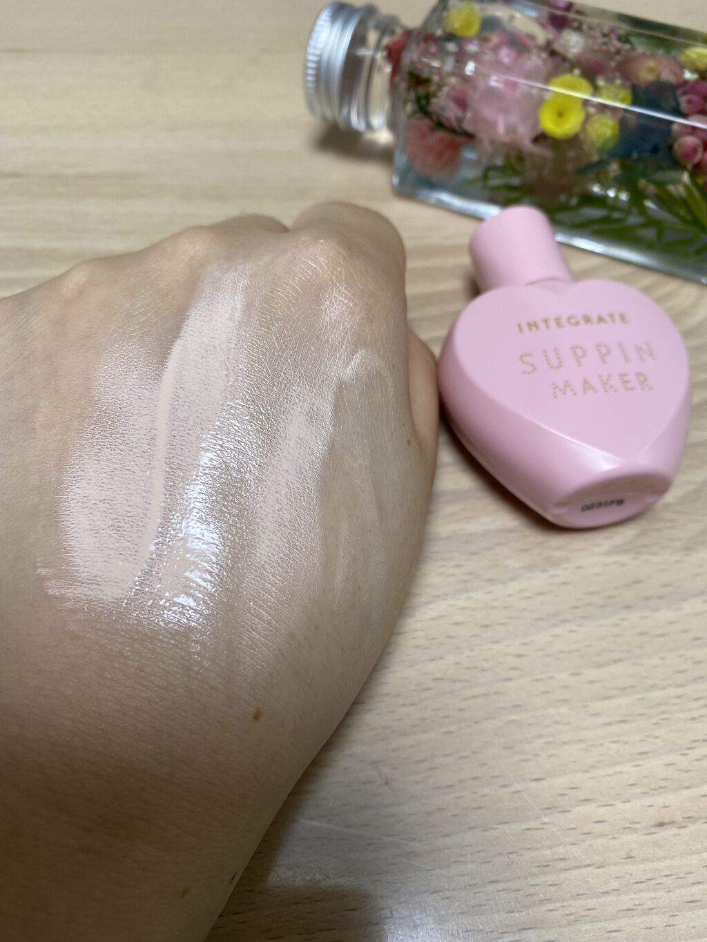 すっぴんメイカー　CCリキッド/インテグレート/CCクリームを使ったクチコミ（3枚目）