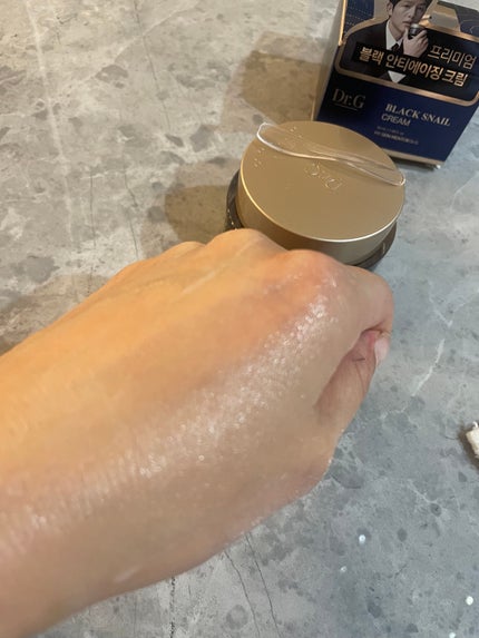 ブラックスネイル クリーム/Dr.G/フェイスクリームを使ったクチコミ(4枚目)
