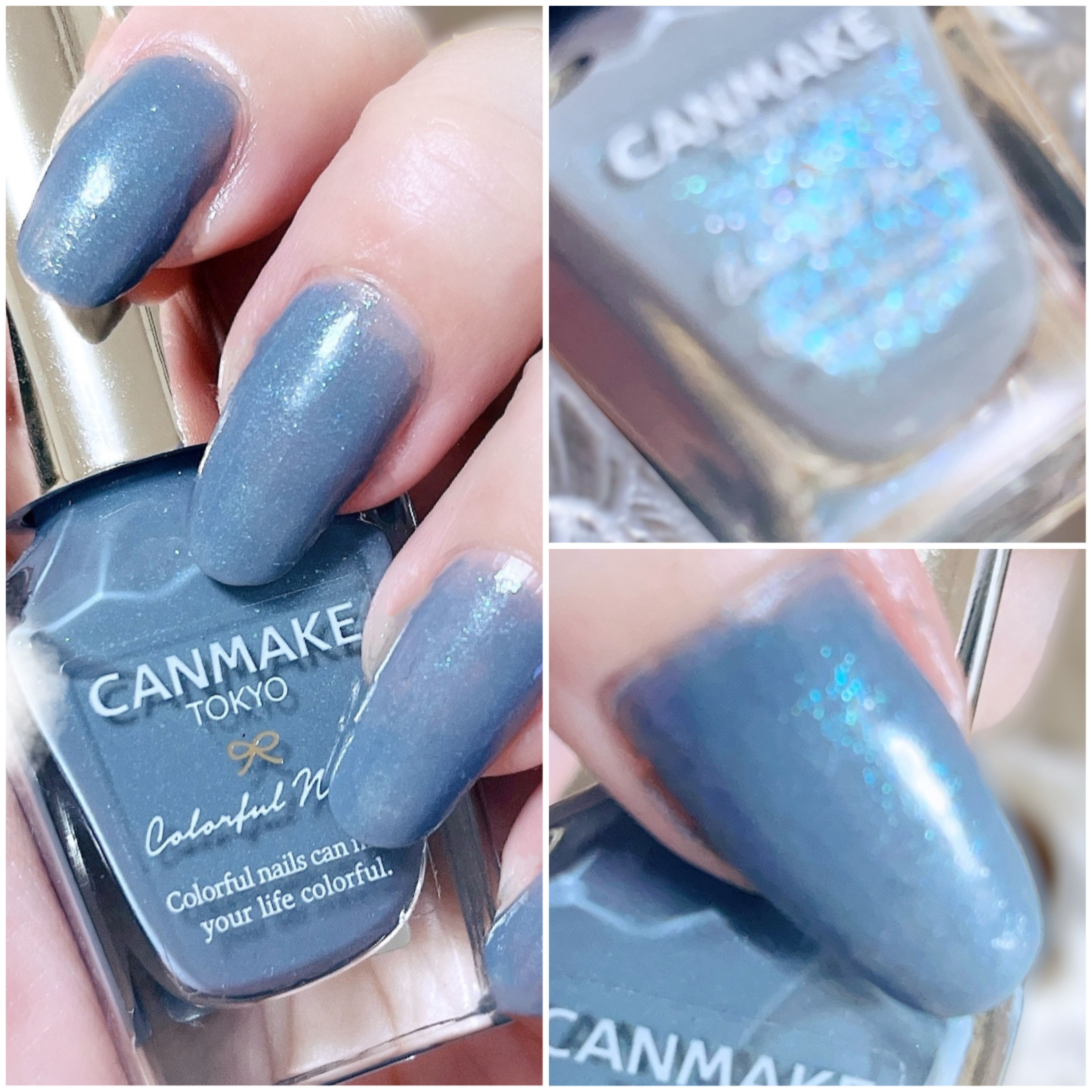 カラフルネイルズ/キャンメイク/マニキュアを使ったクチコミ（3枚目）