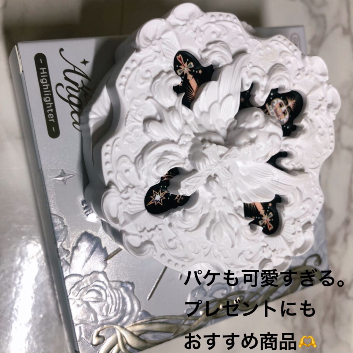 リトルエンジェル ハイライター ムーンリバー（月の河）/FlowerKnows/パウダーハイライトを使ったクチコミ（2枚目）