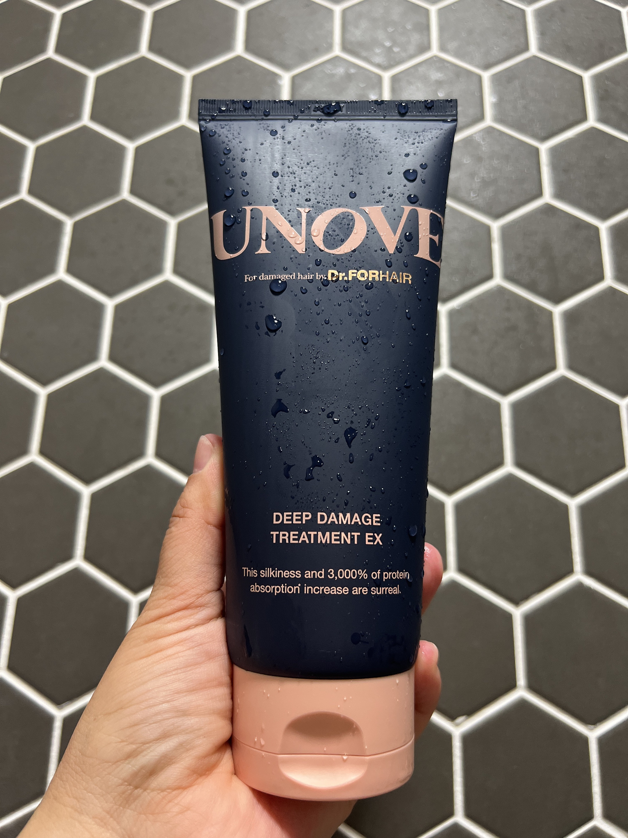 ディープダメージトリートメントEX/UNOVE/洗い流すヘアトリートメントを使ったクチコミ（1枚目）