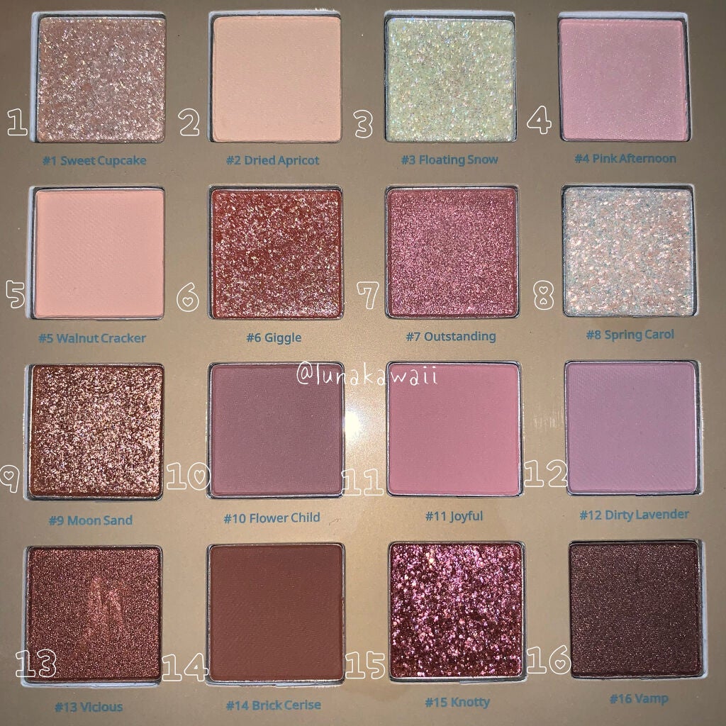 Blaze & Glaze Shadow Palette/Dear.own/アイシャドウパレットを使ったクチコミ(2枚目)