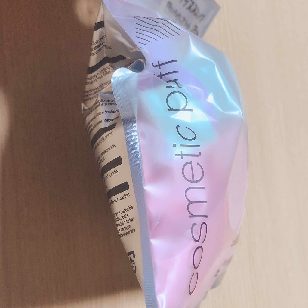 メイクアップスポンジ(バリューパック ウェッジ型 30個)/DAISO/パフ・スポンジを使ったクチコミ（2枚目）