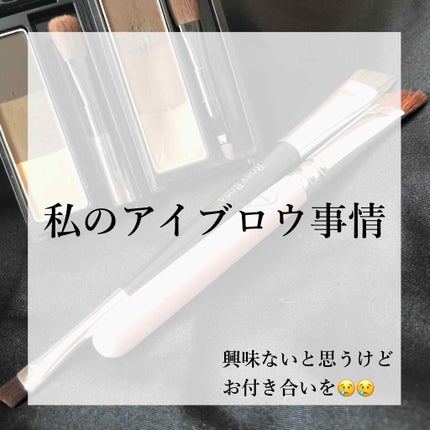 フーミー アイブロウブラシ 熊野筆/WHOMEE/メイクブラシを使ったクチコミ(1枚目)