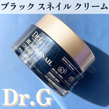 《ブラック スネイル クリーム／Dr.G》

・商品説明
保湿だけでなく、美白、しわ、弾力のケアまでできるクリーム。
ブラックスネイルを20%配合し、さらにブラックプロポリスが配合れているので、エイジン