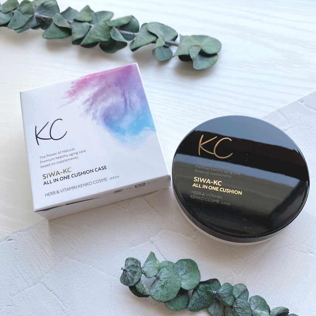 SIWA-KC オールインワンクッション/ハーブ健康本舗/クッションファンデーションを使ったクチコミ(1枚目)