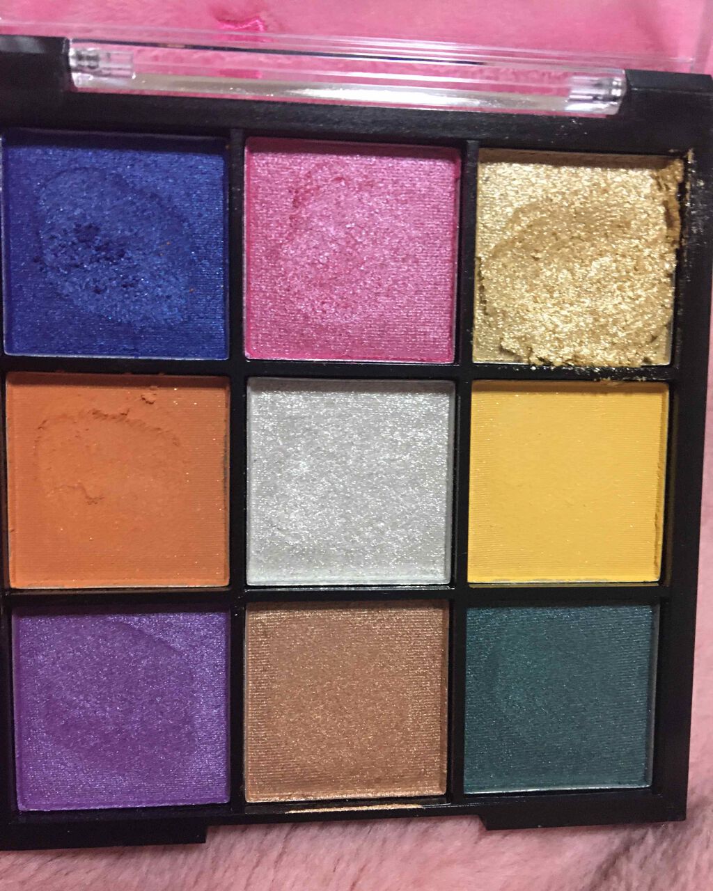 UR GLAM　BLOOMING EYE COLOR PALETTE/U R GLAM/アイシャドウパレットを使ったクチコミ（2枚目）