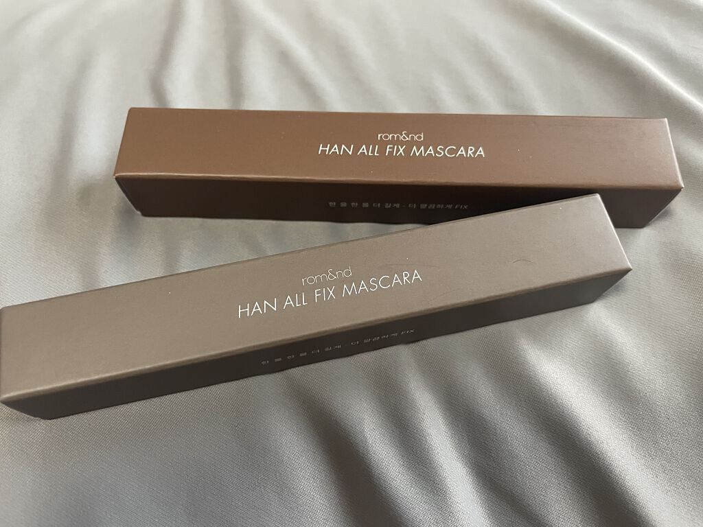 ハンオールフィックスマスカラ/rom&nd/マスカラを使ったクチコミ（2枚目）
