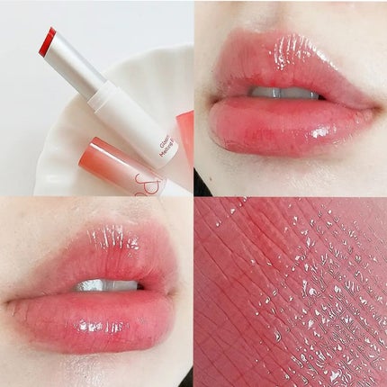 グラスティングメルティングバーム/rom&nd/リップバームを使ったクチコミ(4枚目)