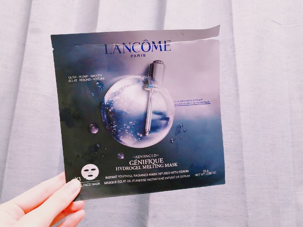 ジェニフィック アドバンスト ハイドロジェル メルティングマスク/LANCOME/シートマスク・パックを使ったクチコミ(1枚目)