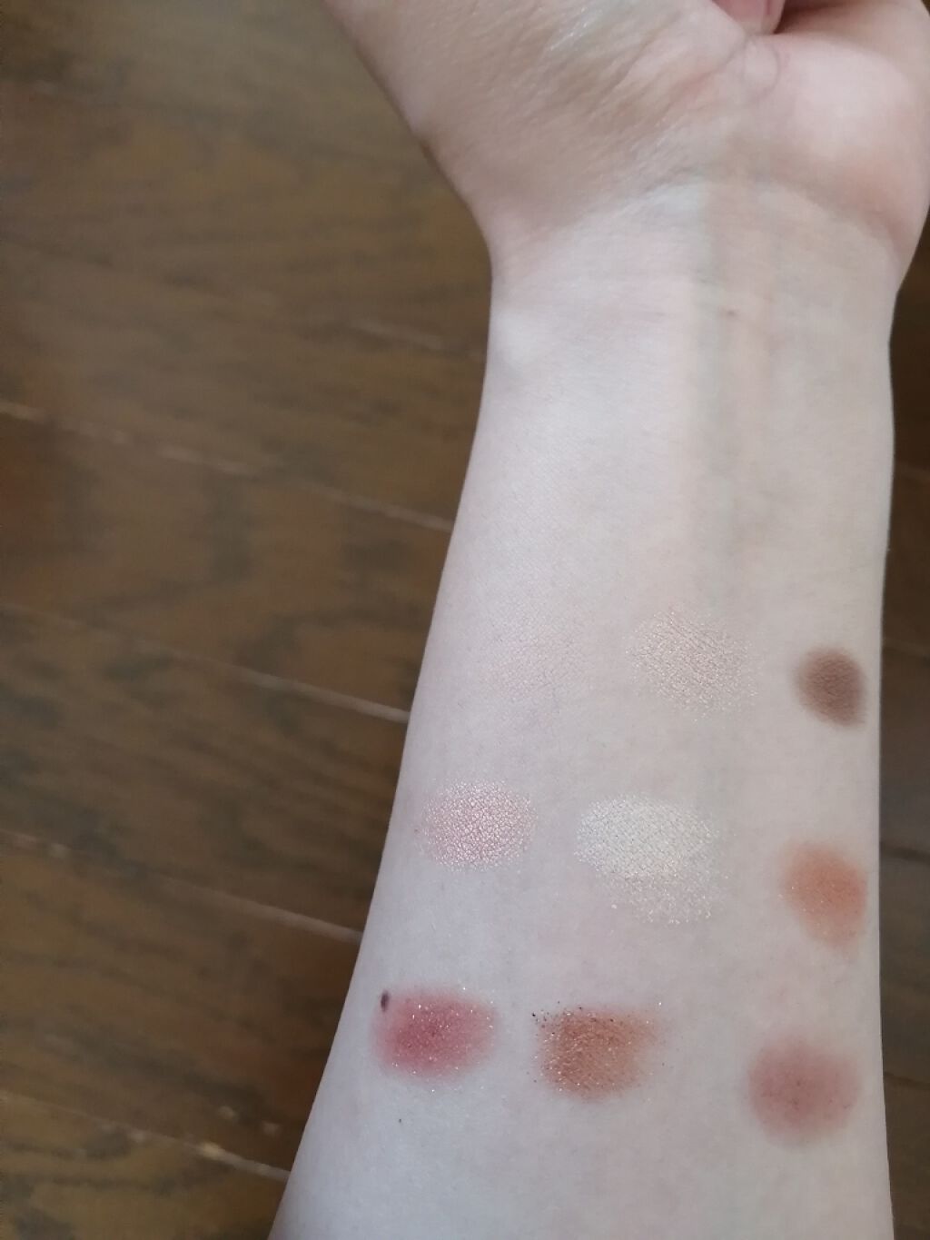 UR GLAM　VELVET EYE COLOR PALETTE オレンジブラウン/U R GLAM/アイシャドウパレットを使ったクチコミ（2枚目）