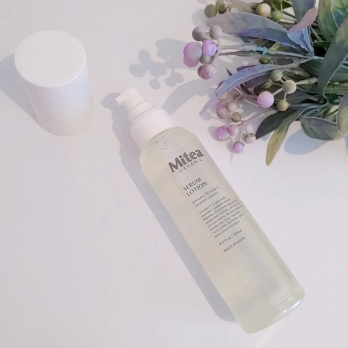 ホワイトニングセラムローション/ミティア オーガニック/化粧水を使ったクチコミ（2枚目）