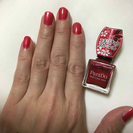 ミニネイル/パラドゥ/マニキュアを使ったクチコミ(1枚目)