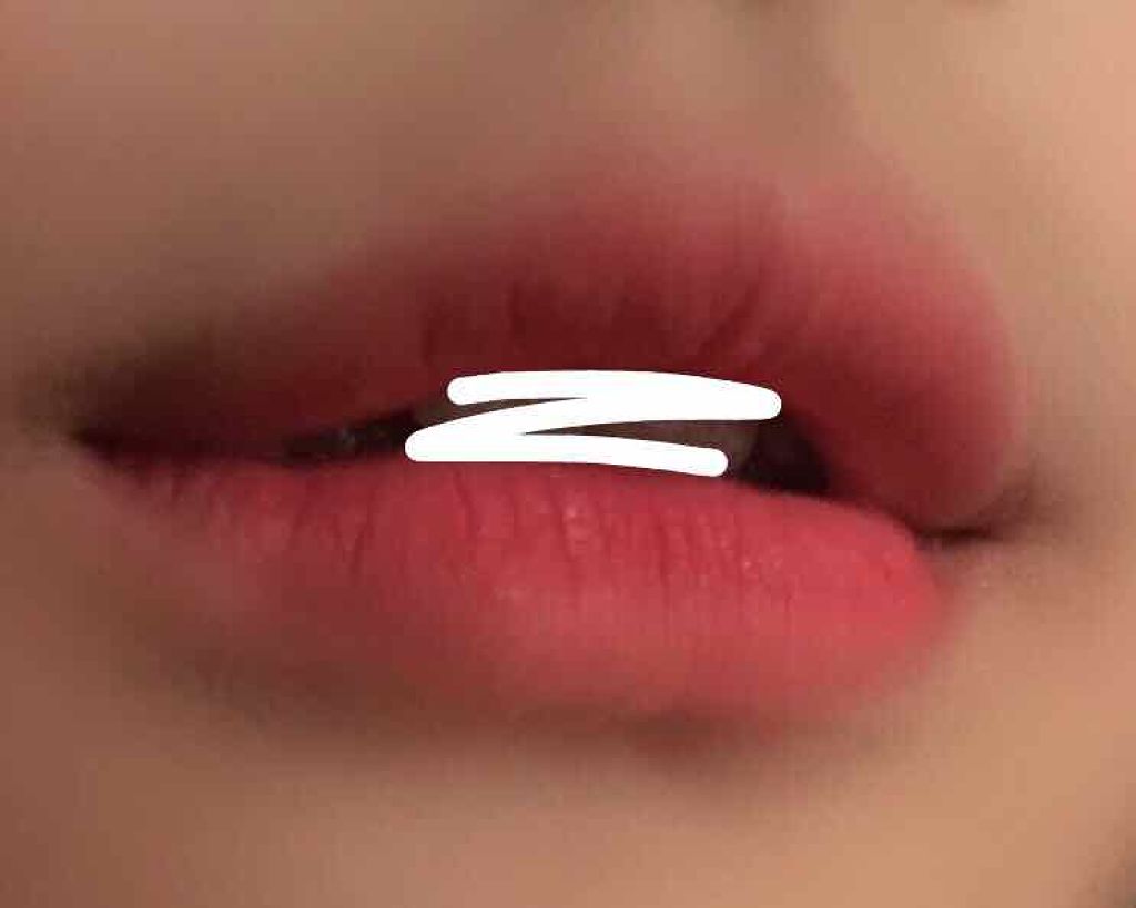 インク エアリー ベルベット/PERIPERA/口紅を使ったクチコミ（3枚目）